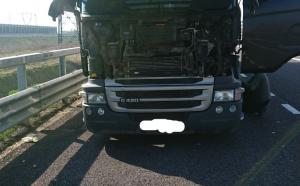 Problems with the clutch at a Scania in Italy.